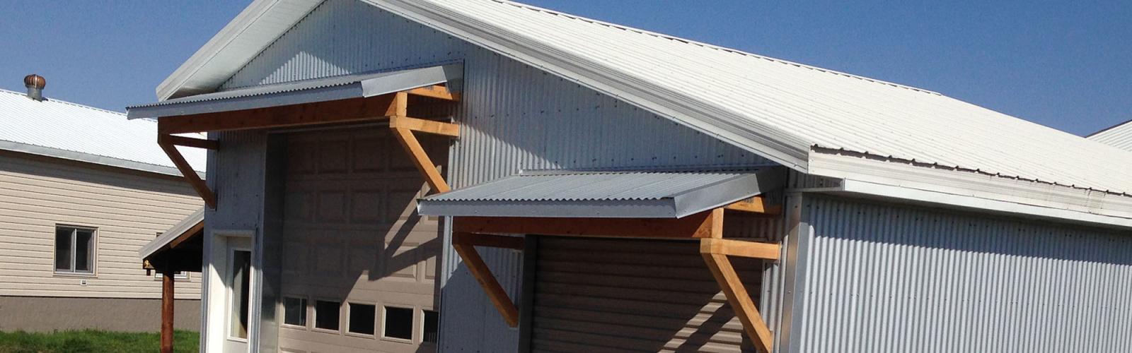 Awnings at Synergy Resource Solutions